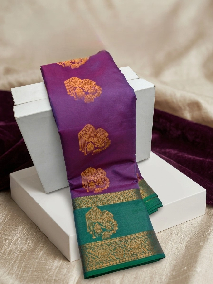 Soft Silk sarees Double  Saree